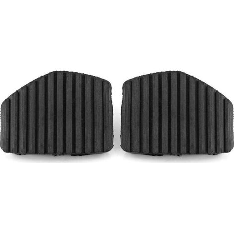 2 Pédale de frein et d'embrayage, Caoutchouc antidérapant, Noir, Pour Peugeot Citroën (1/4)