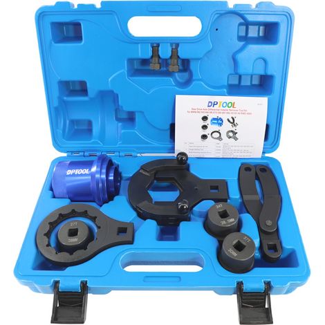 Kit d'outils de démontage d'installateur de différentiel d'essieu arrière Compatible avec M2 M3 M4 M5 E70 E90 E91 E92 X3 X5 X6 RWD 4WD Série 7 Remplacez 335040 par Une Douille 27/37 Dents (1/5)