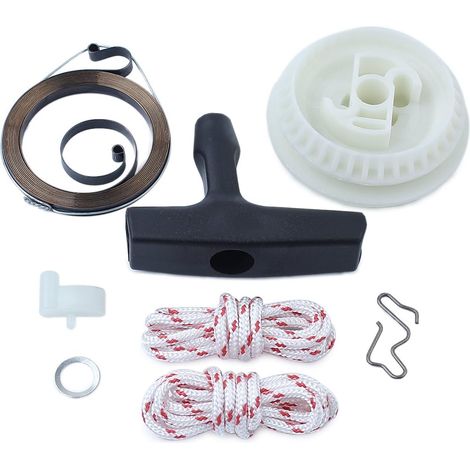 Kit de lanceur à rappel avec poulie, ressort, cordes, poignée et cliquet pour STIHL MS210 MS230 MS250 021 023 025 Pièces de rechange pour tronçonneuse (1/5)