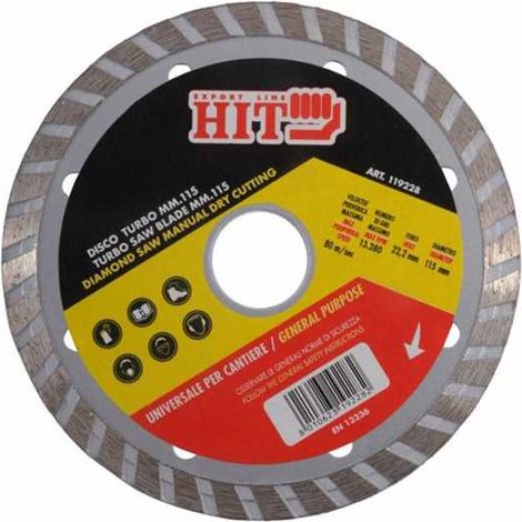 Disco Diamantado de 115 cc Hit