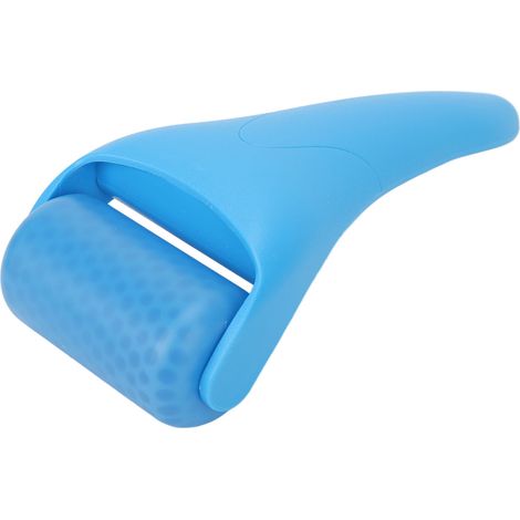 Rouleau de massage facial et corporel bleu - Réduction des rides et poches sous les yeux (1/5)