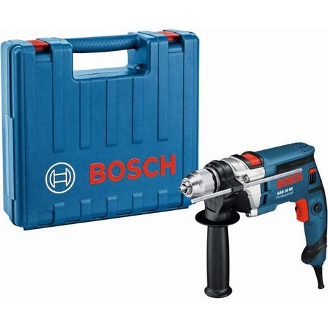 Bosch Professional Trapano con percussione GSB 16 RE (incl. mandrino a cambio rapido 13 mm, asta di profondità 210 mm, impugnatura supplementare, in valigetta professionale (1/5)