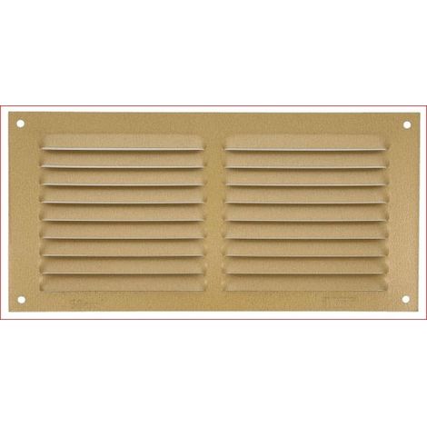 REJILLA 3-100X200 ALUMINIO ORO (D) - AMIG