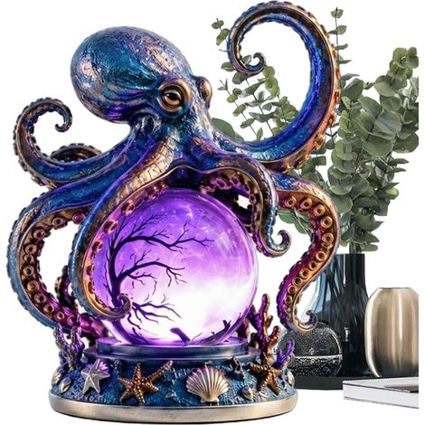 Lumière Boule De Lampe Décorative Pieuvre Gothique (1/5)