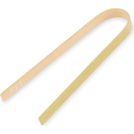 Pinces à apéritif en bambou 10 cm 50 pièces.