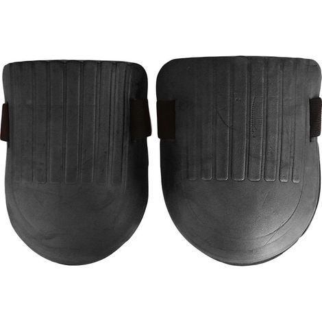 Lntyq 1 Paire genouillère de Travail Jardinage Genouillères avec imperméable EVA Doublure intérieure Souple Bretelles réglables pour protecteurs de Genoux pour Le Sport Immeuble Noir