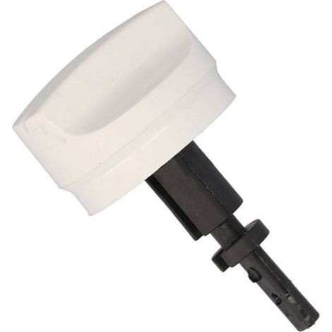 Mando con eje Teka blanco HE490