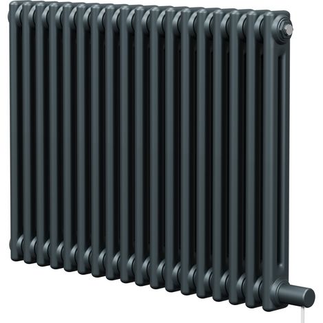 Wholesale Domestic Colosseum Anthracite 600mm x 812mm Horizontal Electric Double Column Radiator (1/5)