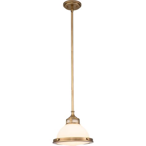 Elstead Hinkley Amelia Dome Pendant Plafonnier Héritage Laiton (1/5)