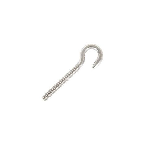 M4 Crochet Boulon Anneau à Vis Crochet 304 Acier Inoxydable Haute Dureté Crochet En Acier Boulon Suspendu Item Vis Crochet pour Suspension Lustres L'artisanat 10 PCS (1/5)