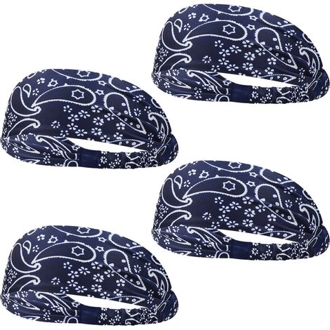 Bandeau Large Pour Femme - Accessoire Cheveux Extensible Antidérapant - Pour Sport Yoga Et Nuit - Lot De 1 (1/5)