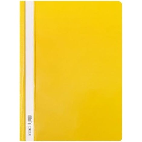 Cartelline rigide in PVC gialle (10 pezzi)