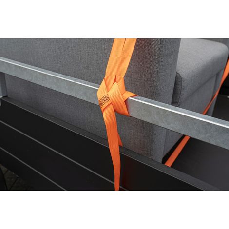 BLACK+DECKER sangle de tension Orange H2.5xl2.5xL500cm (1/5)
