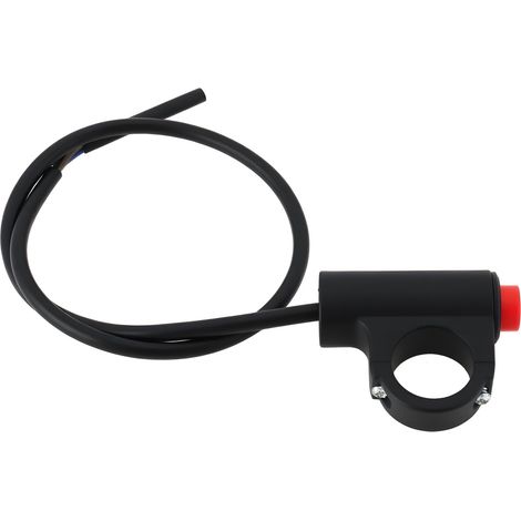 Interrupteurs de Feux de Détresse pour Moto 12 V Double Clignotant d'avertissement pour Guidon de 22 Mm/7/8'' (1/5)