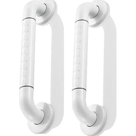 Poignée douche ventouse, Barre D'appui WC en acier Inoxydable avec Fluorescence, 40 cm (1/4)