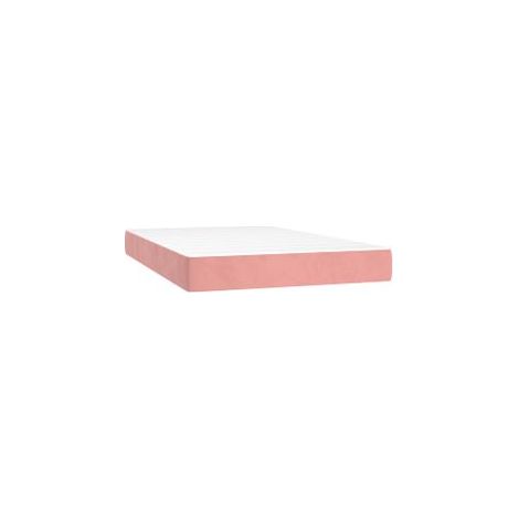 Matelas de lit à ressorts ensachés Rose 120x200x20 Velours (1/5)