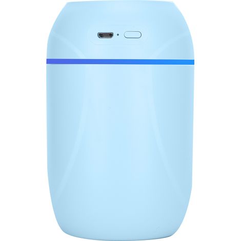 Diffuseur d'huile essentielle 300ml USB rechargeable, brumisateur d'air silencieux pour voiture, aromathérapie portable, rafraîchisseur d'ambiance bleu, sans fil (1/5)