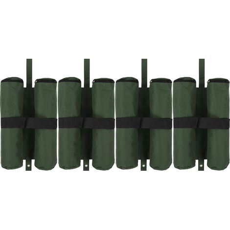 4 pièces Poids de Store Anti-Vent Double Cylindre, Sacs de Sable pour Pied de Tente, Poids d'Ancrage Extérieur (1/5)