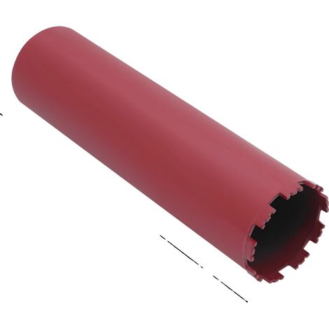 Foret à béton, diamètre 112 mm, construction en acier durable, Rouge (1/2)