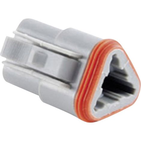 Amphenol AT06 3S Rundstecker Buchse, gerade Gesamtpolzahl: 3 Serie (Rundsteckverbinder): AT 1 St. (1/3)