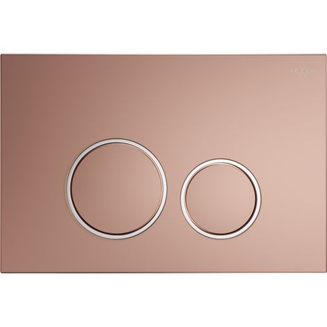 Mexen Fenix 05 pulsante di scarico, oro rosa - 600505