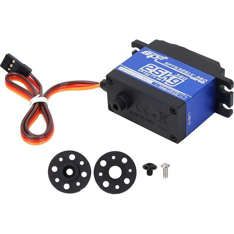 Servo numérique SPT5525LV-360 25KG pour robot RC, rotation continue 360°, 1500μs, 330Hz, haute performance (1/5)