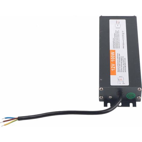 Alimentation ultra-mince et étanche de 100 W, transformateur, pilote LED AC110‑250DC12V (1/5)