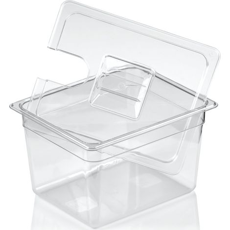 Mahlzeit Sous Vide Garer Wasserbad bis 12 Liter  inkl. passendem Deckel, 1/2 GN