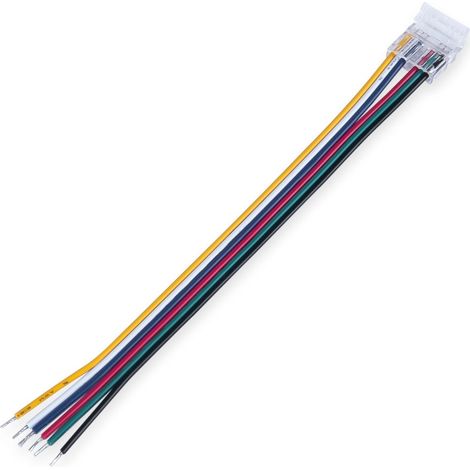 Conector Hippo RGB + CCT COB Tira A Controlador - PCB 12mm - (1/2)