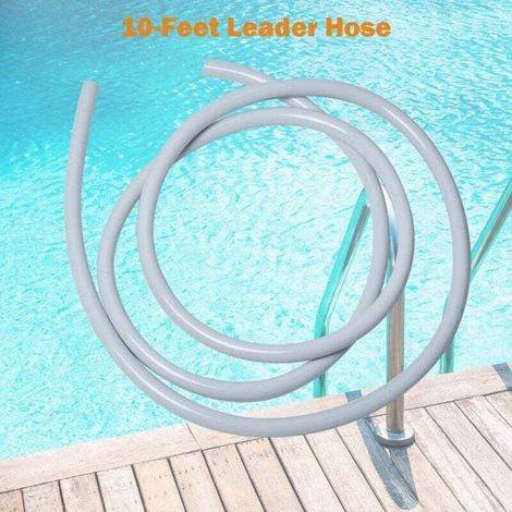 D-45 Tuyau d'alimentation compatible avec Zodiac Polaris Vac-Sweep 380 280, 180, 480 Pro, 280 TankTrax Robot nettoyeur de fonds piscine avec D10 flotteur