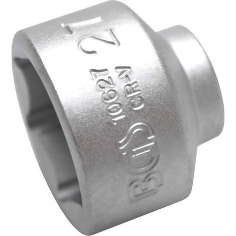 Douille pour Clé Six Pans 10 mm (3/8) - 27 mm L. - Acier Résistant - Précision et Durabilité, Zones Difficiles - D-Work