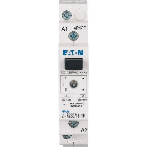 Relais dinstallation Eaton Z-R230/16-10 ICS-R16A230B100 Tension nominale: 230 V, 240 V Courant de commutation (max.): 1 (1/3)
