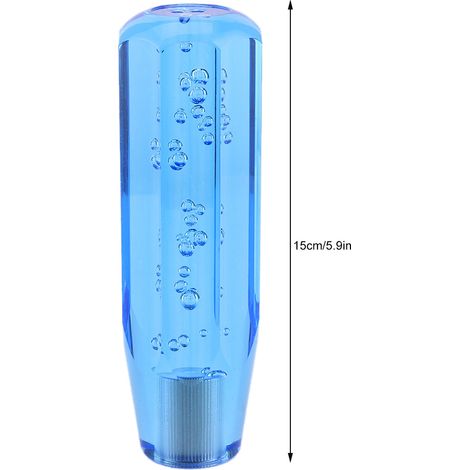 15 cm Universal-Schalthebel aus blauem Kristall für Fahrzeuge mit Schaltgetriebe (1/5)
