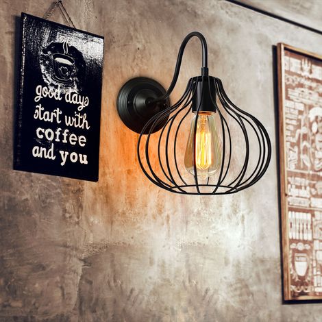 Industrielle Pendelleuchte, Retro Riemenscheibe aufgehängt Rise Fall Hängelampe E27 Höhenverstellbar für Kitchen Island Bar Flur Esszimmer - Schwarze (1/4)