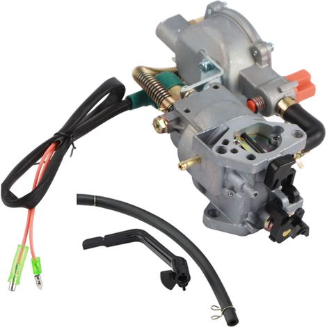 Carburateur pour Générateur de Gaz GX390 188F 190F - Compatible moteurs essence CNG/LPG - Installation facile avec joint monture (1 carburateur + 1 choke manuel)