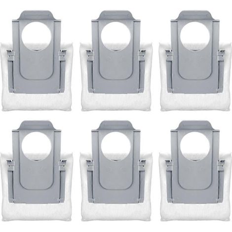 6PCS Sac à poussière pour Roborock Q Revo MaxV / Roborock P10 Pro Robot Aspirateur pièce détachée Dust Garbage Bag (1/5)