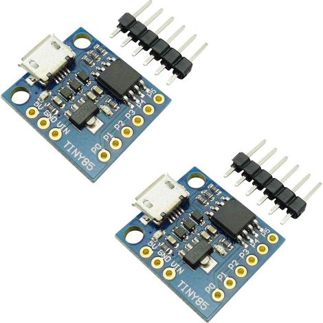 2 pièces Micro Digispark kickstarter tiny85 carte de développement USB (1/5)