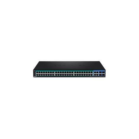 Trendnet TPE-3524S switch di rete Gestito Gigabit Ethernet (10/100/1000) Supporto Power over Ethernet (PoE) Nero