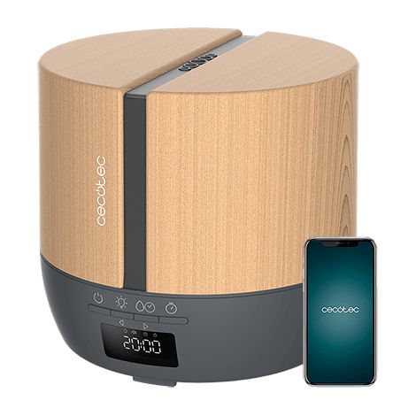 Cecotec Befeuchtungsgeräte PureAroma 550 Connected Grey Woody (1/5)