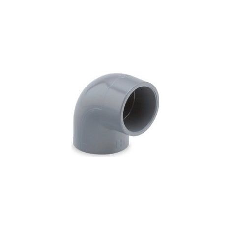 Codo 90º encolar PVC presión - HIDROTEN Medidas: Ø140 mm.