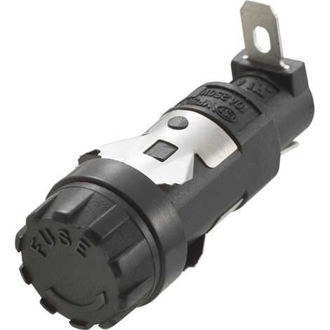 TRU COMPONENTS MF-500H Sicherungshalter Passend für (Sicherungen) Feinsicherung 5 x 20 mm 10 A 250