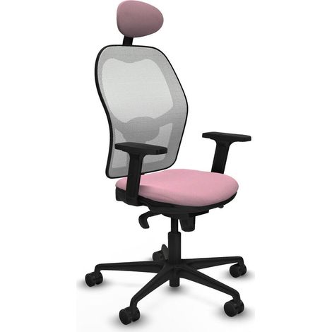 Piqueras-y-crespo Jorquera chaise de bureau rose confortable (1/3)