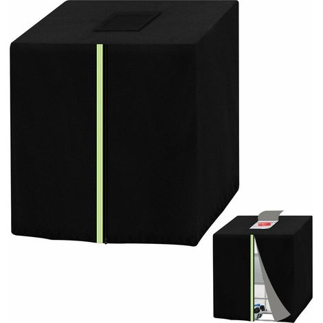 VURAHOME - Couverture IBC, réservoir d'eau Bâche de conteneur IBC, protection UV 420D Housse de protection IBC / eau de pluie, avec ouverture zippée, bande réfléchissante, pour conteneurs (1/5)