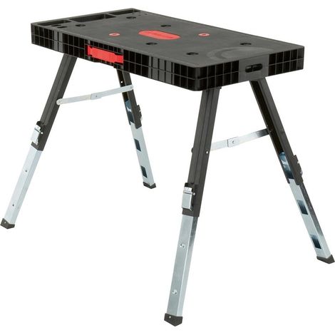 bellota Werkbank, faltbar, 150kg, 3 Höhen 52-66-80cm (1/3)