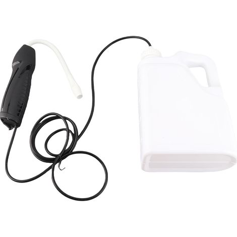 Pulverizador eléctrico con modos ajustables, mango cómodo, portátil y recargable para el jardín. (1/5)