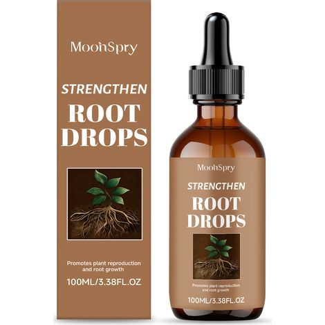 MOONSPRY Plant Root Drops: Provides plant roots with nutrients for easy absorption ideal for the daily care of houseplants. (1/5)