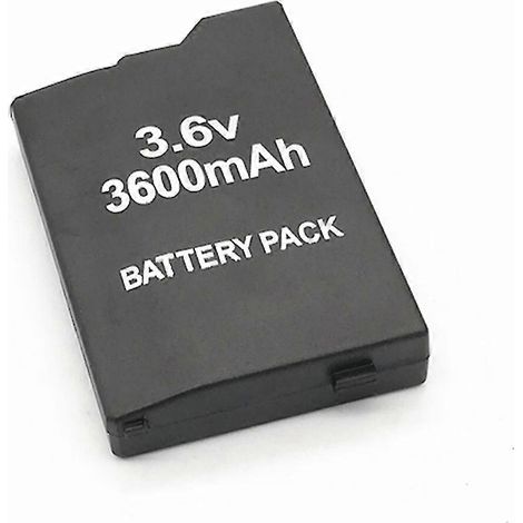 Batterie de remplacement portable 3,6 V 3600 mAh pour manette de jeu PSP 2000 et PSP 3000 (1/5)