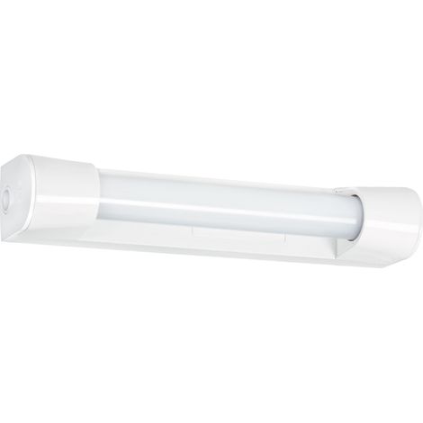 réglette s19 - aric normaric b55 - avec lampe led - 7w - 2700k - interrupteur - aric 53114