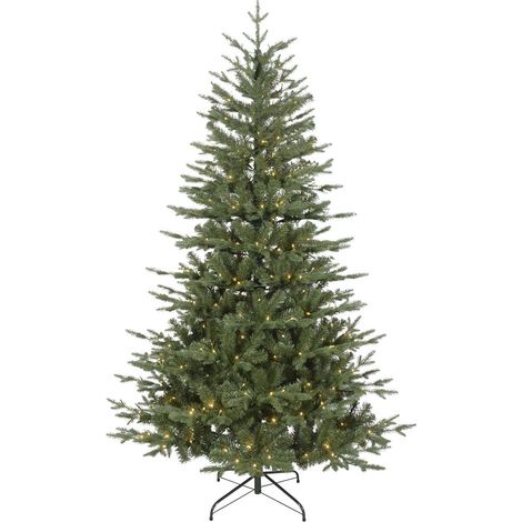 Sealey DH82 Dellonda Pre-Lit Hinged Christmas Tree with 350 Warm White LED Lights 7ft(210cm) (1/5)