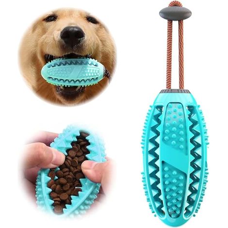 Toy Dog Rope Ball Clean Teeth Blue (1/5)